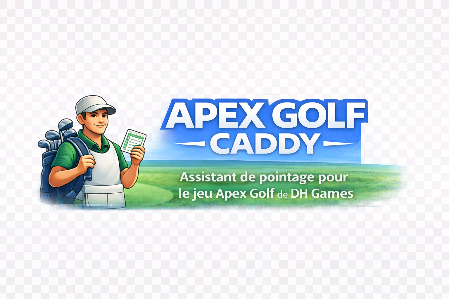 Apex Golf Caddy - Assistant de jeu pour les parcours de golf